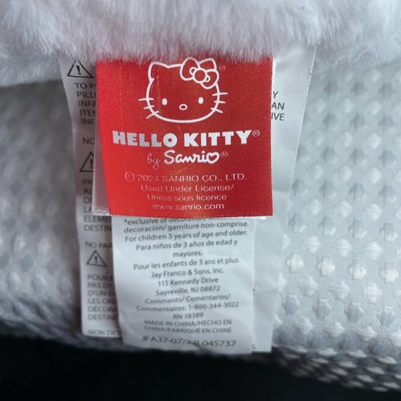 Hello Kitty Santa Hat Pillow Plush - Picture 7 of 10